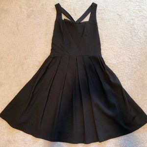 Black cocktail dress